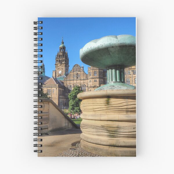 Item preview, Sheffield Town Hall and Peace Gardens designed and sold by Alisonchambers2.