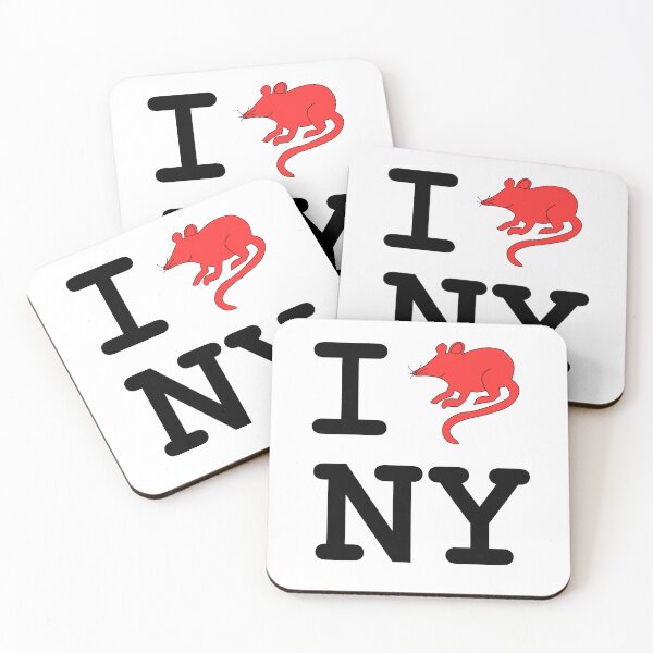 Item preview, I RAT NEW YORK NY designed and sold by ANNINOART ⭐⭐⭐⭐⭐.