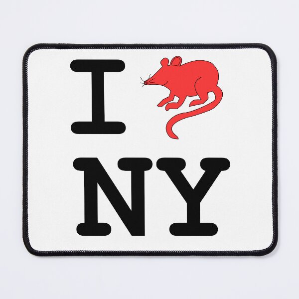 Item preview, I RAT NEW YORK NY designed and sold by ANNINOART ⭐⭐⭐⭐⭐.