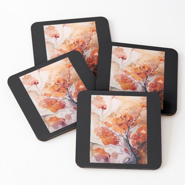 Item preview, Fall Inspired Floral Liquid Painting Graphic 	 designed and sold by bfhiquec20.