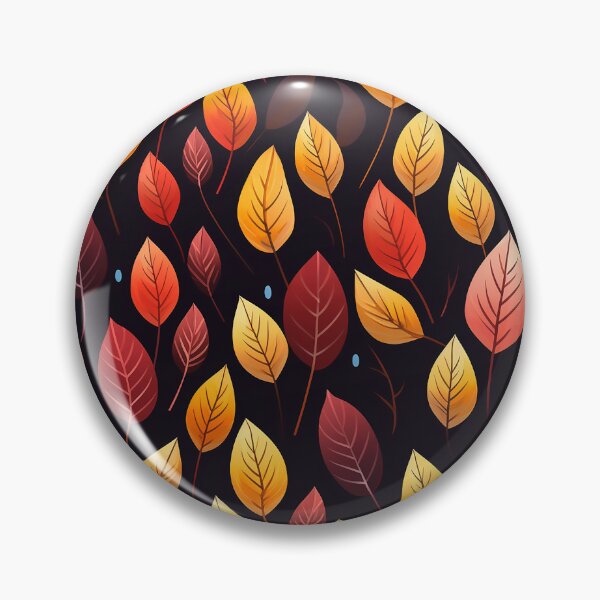 Item preview, Pretty Leaf Design in Red, Yellow, and Purple designed and sold by LWLDesigns.