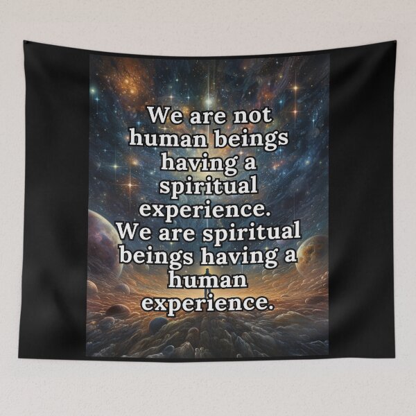 Item preview, Spirit having human experience designed and sold by Beyond The Veil.