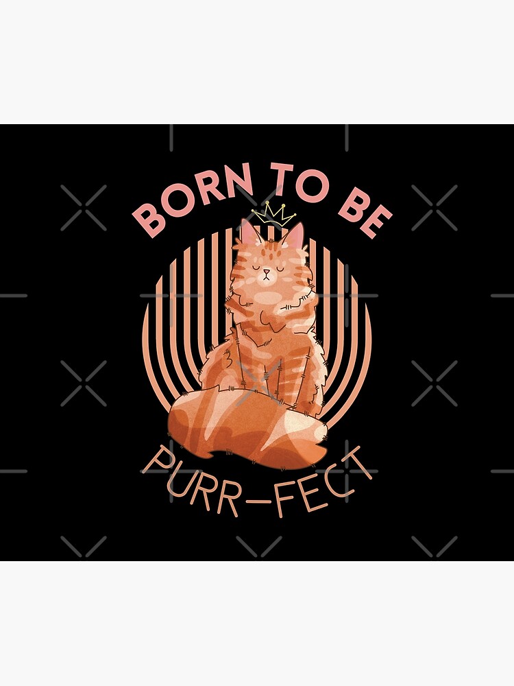 Thumbnail 2 of 2, Duvet Cover, Born to be Purr-fect - Red maine Coon - Gifts for cat lovers designed and sold by FelineEmporium.
