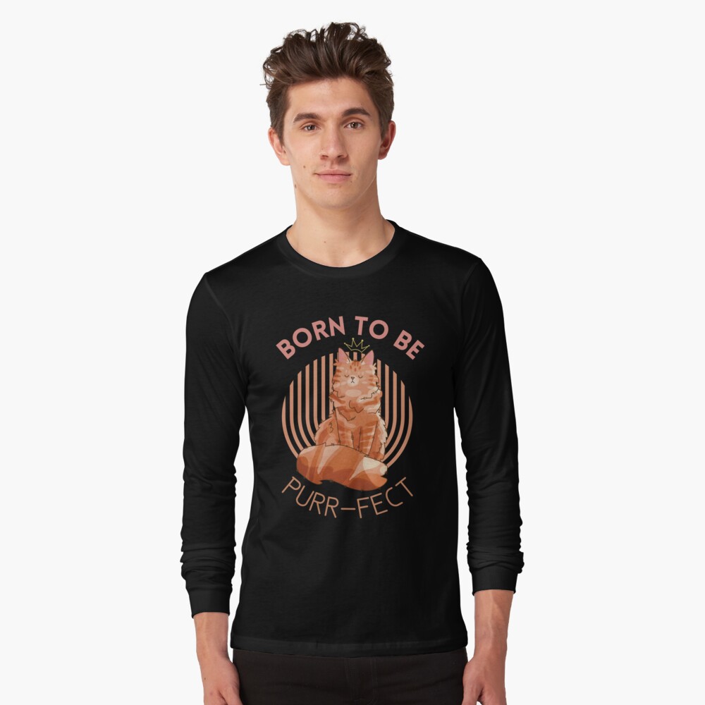 Item preview, Long Sleeve T-Shirt designed and sold by FelineEmporium.