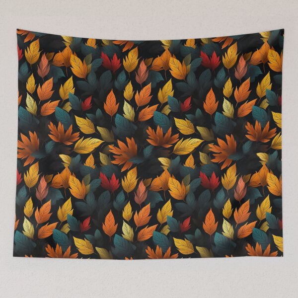 Item preview, Pretty Leaf Design in Orange, Yellow, and Red designed and sold by LWLDesigns.