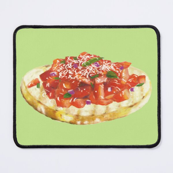 Item preview, Bruschetta drawing designed and sold by cookwithabrush.
