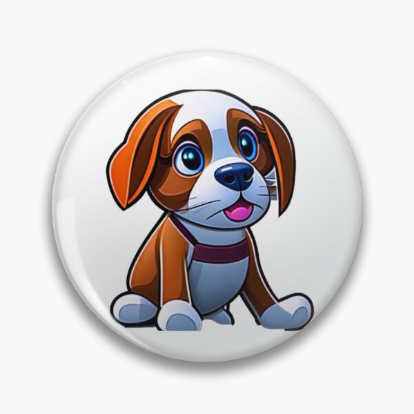 Item preview, cute dog sticker woof designed and sold by FriedGummyBears.