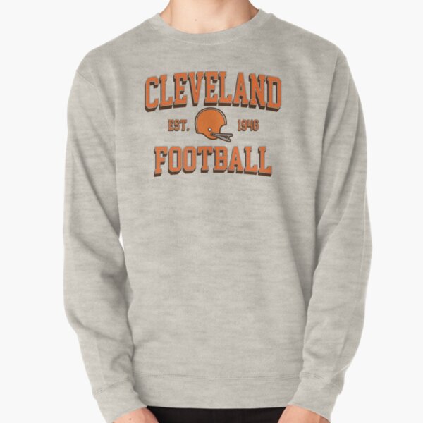 Cleveland Football Sweatshirt Cleveland Sports Apparel - Happy Place for  Music Lovers