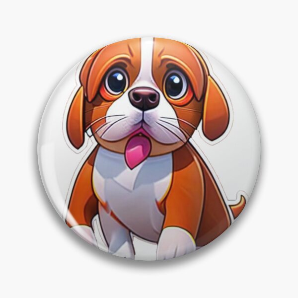 Item preview, cute dog sticker designed and sold by FriedGummyBears.