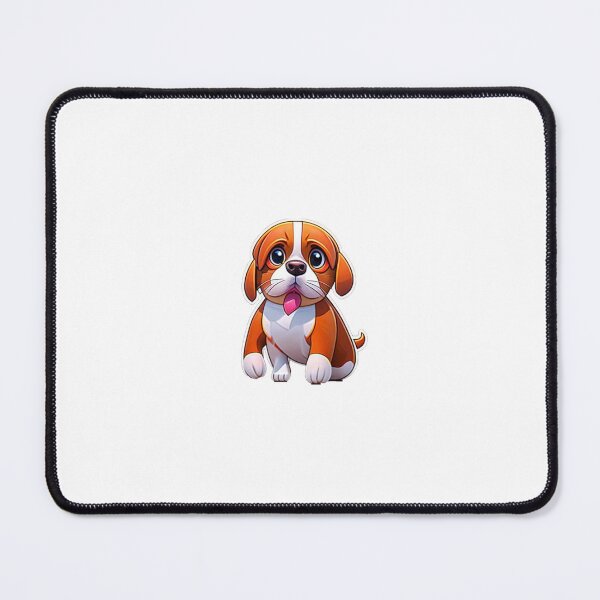 Item preview, cute dog sticker designed and sold by FriedGummyBears.