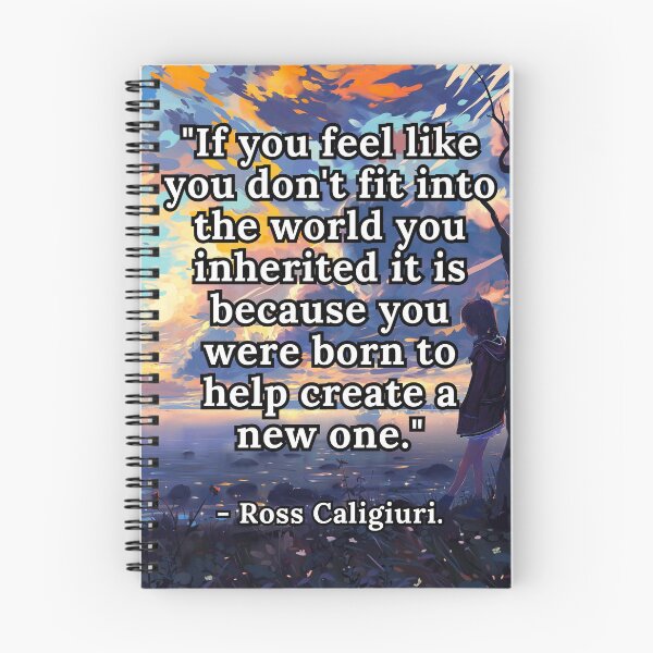 Item preview, Ross Caligiuri quote designed and sold by Beyond The Veil.