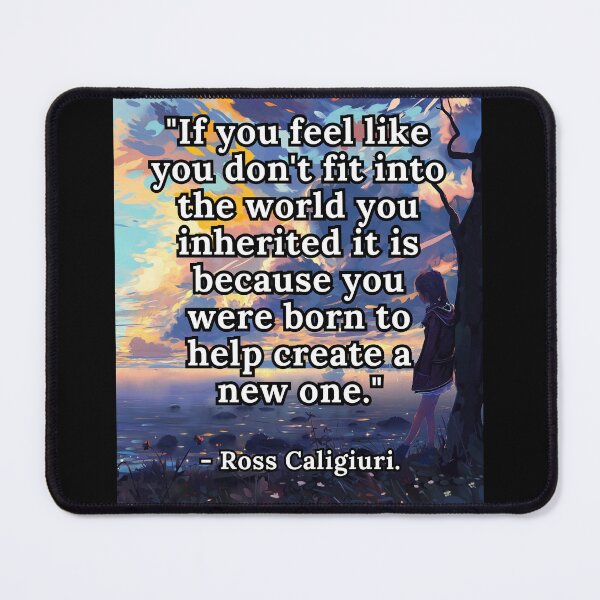 Item preview, Ross Caligiuri quote designed and sold by Beyond The Veil.