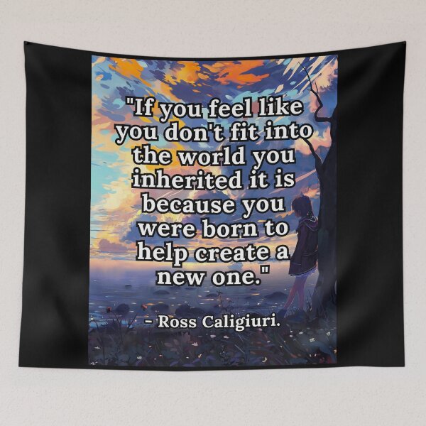 Item preview, Ross Caligiuri quote designed and sold by Beyond The Veil.