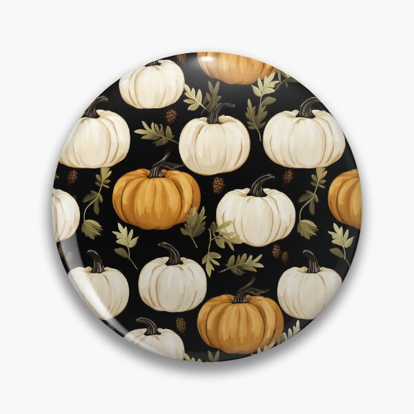 Item preview, Pretty Pumpkin Design in Orange, White, and Black designed and sold by LWLDesigns.