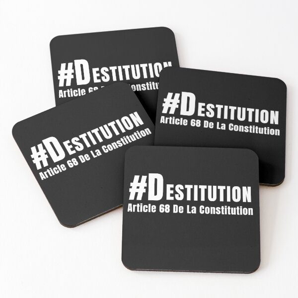 Item preview, Destitution Article 68 De La Constitution designed and sold by ANNINOART ⭐⭐⭐⭐⭐.