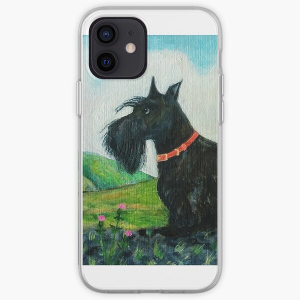 Angus the Scottish Terrier Dog iPhone Soft Case