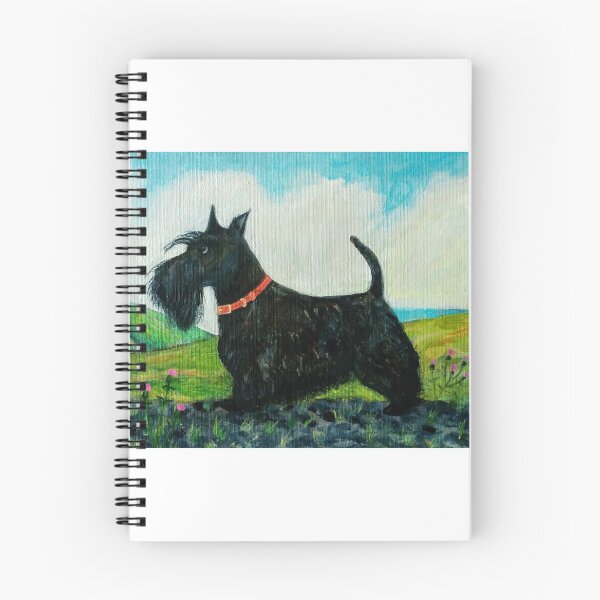 Artikelvorschau, Angus der Scottish Terrier Hund entworfen und verkauft von Hannah Dosanjh.