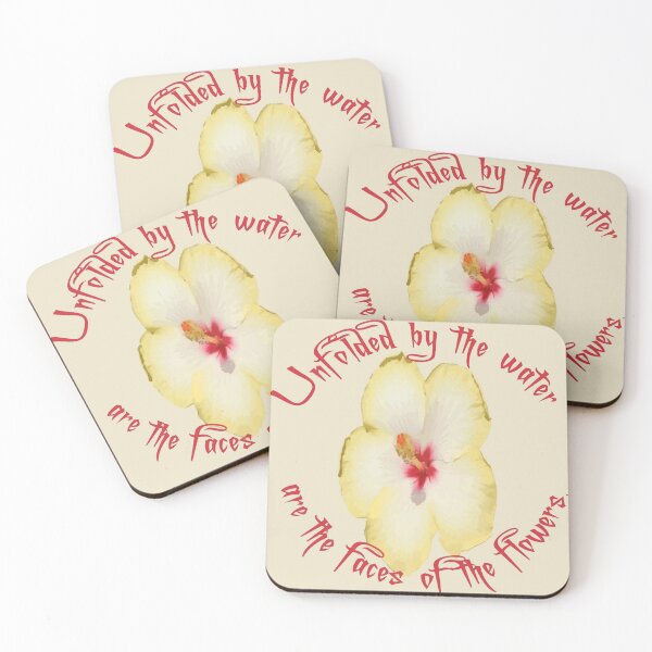 Item preview, Unfolded By The Water Are The Faces Of The Flowers designed and sold by taiche.