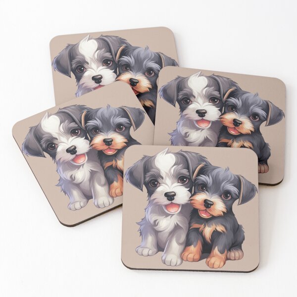 Item preview, Puppy Pals: Miniature Schnauzer Duo designed and sold by Christfield.