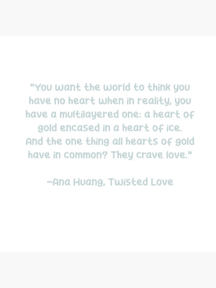 Twisted love Book by Ana huang Sticker by peachesvibe