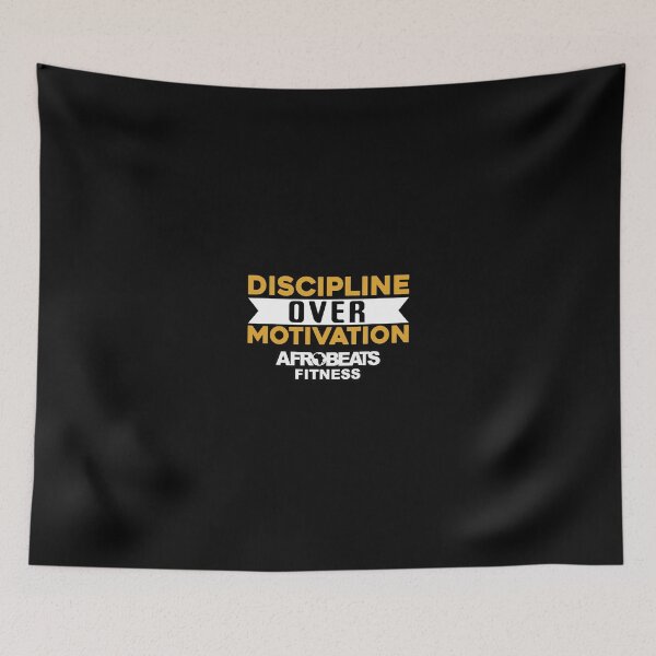 Item preview, discipline over motivation designed and sold by cremedelaclem91.