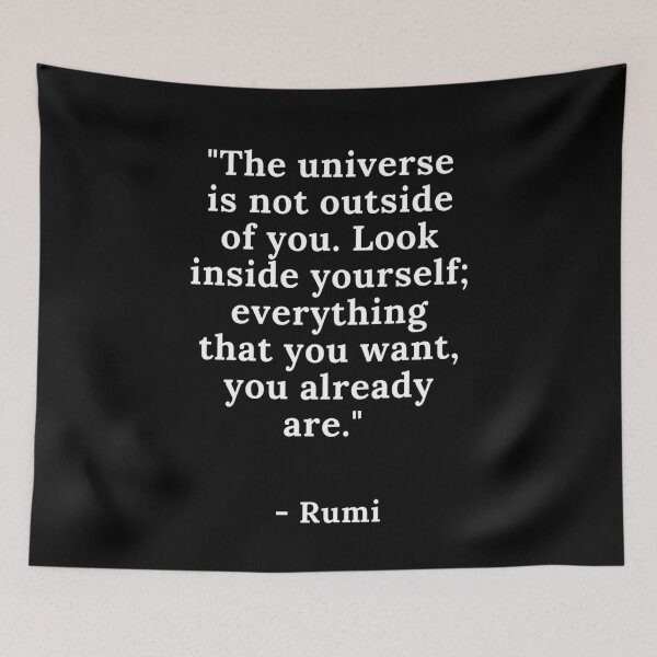 Item preview, Rumi Quote designed and sold by Beyond The Veil.