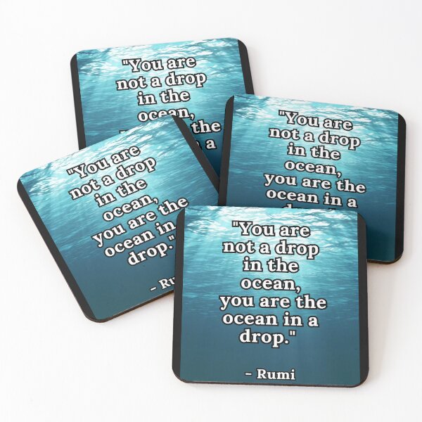 Item preview, Rumi Quote designed and sold by Beyond The Veil.