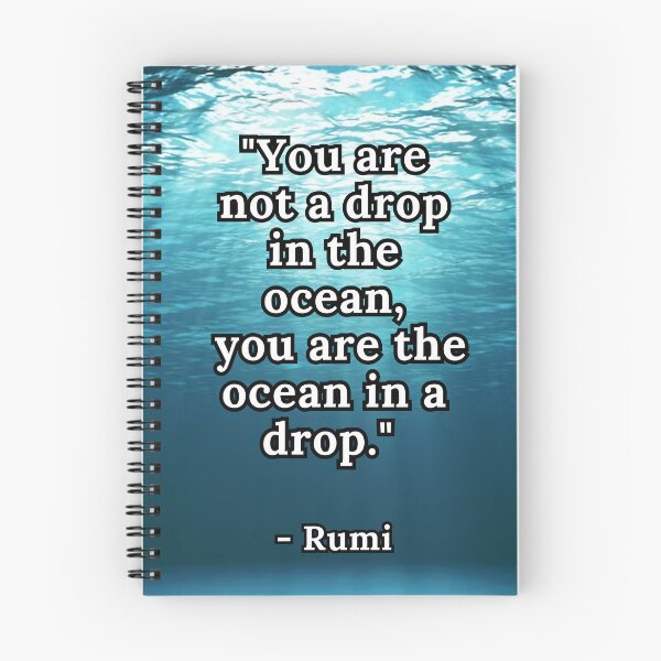 Item preview, Rumi Quote designed and sold by Beyond The Veil.