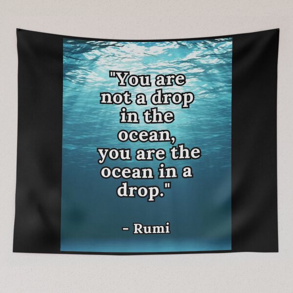 Item preview, Rumi Quote designed and sold by Beyond The Veil.