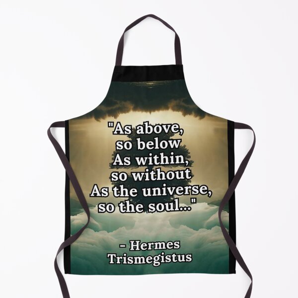 Item preview, hermeticism quote designed and sold by Beyond The Veil.