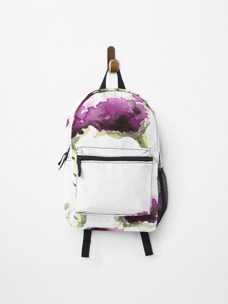 Thumbnail 1 of 3, Backpack, Milk Thistle designed and sold by BrazenDesign.