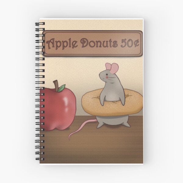 Item preview, Apple Donut Mouse designed and sold by limonlaur.
