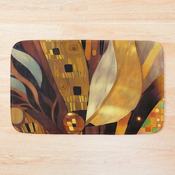 Item preview, Golden Botanical Klimt Style  designed and sold by Dana Roper.