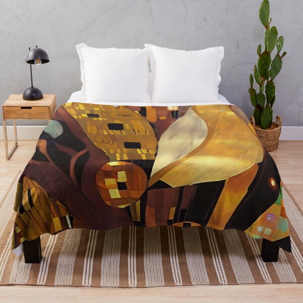 Item preview, Golden Botanical Klimt Style designed and sold by Dana Roper.