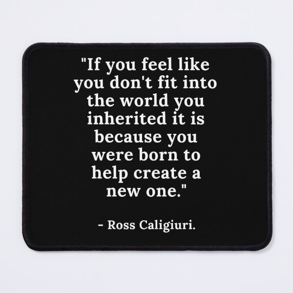 Item preview, Ross Caligiuri quote designed and sold by Beyond The Veil.