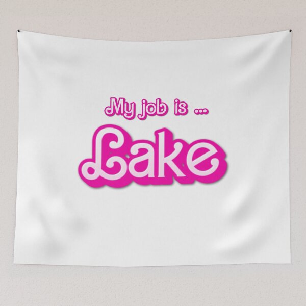 Item preview, MY JOB IS LAKE designed and sold by ANNINOART ⭐⭐⭐⭐⭐.