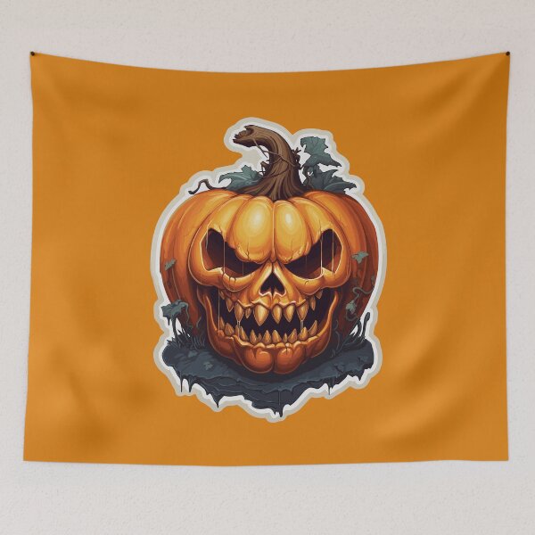 Item preview, Scary halloween Pumpkin designed and sold by Juliascutecornr.