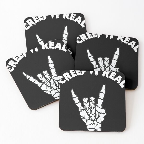 Item preview, Creep it real skeleton Halloween designed and sold by Art Wear.