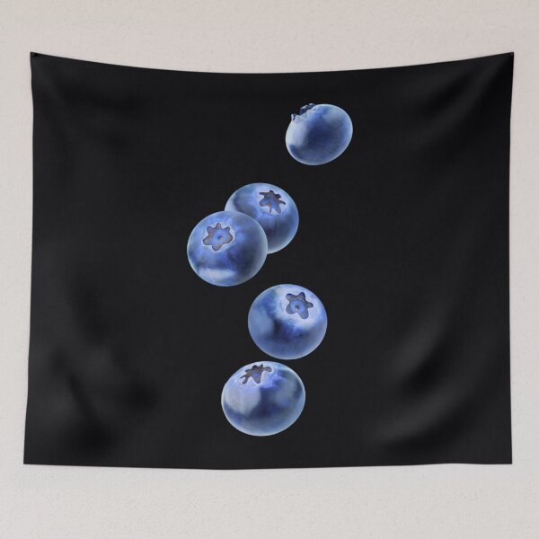 Item preview, Falling Blueberries  	 designed and sold by bfhiquec20.