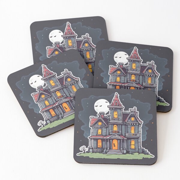 Item preview, Creepy Haunted house designed and sold by Maths-4-Nerds.