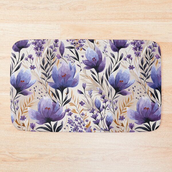 Item preview, Lavender Pattern, Purple Pastel Flowers - Floral Pattern designed and sold by Just-Flowers.