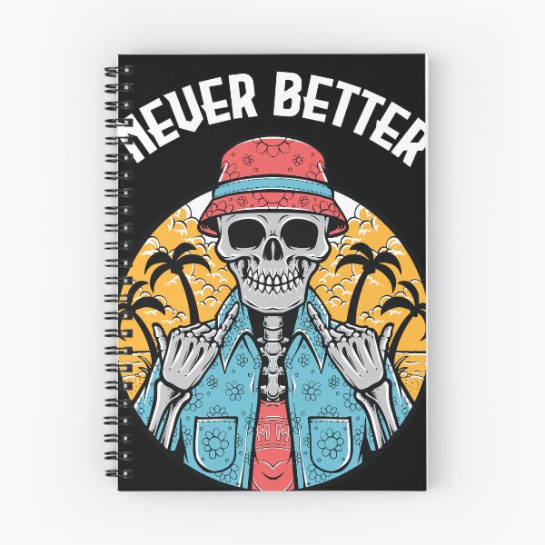 Item preview, Never Better Skeleton Halloween Party designed and sold by Art Wear.