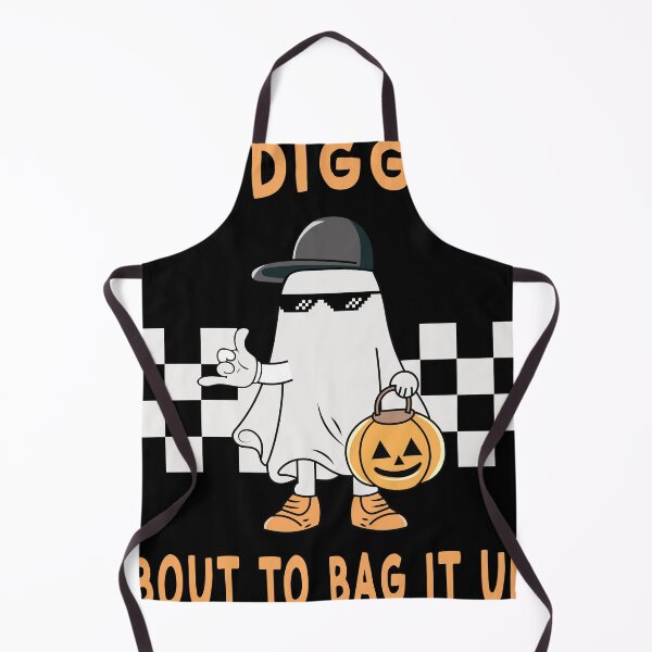 Item preview, No Diggity Bout To Bag It Up Ghost Halloween designed and sold by Art Wear.