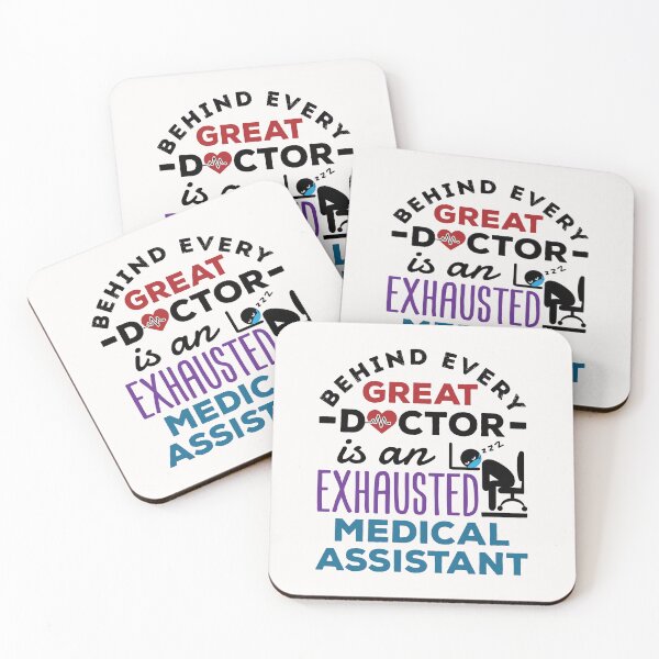 Item preview, Funny Exhausted Medical Assistant MA designed and sold by jaygo.