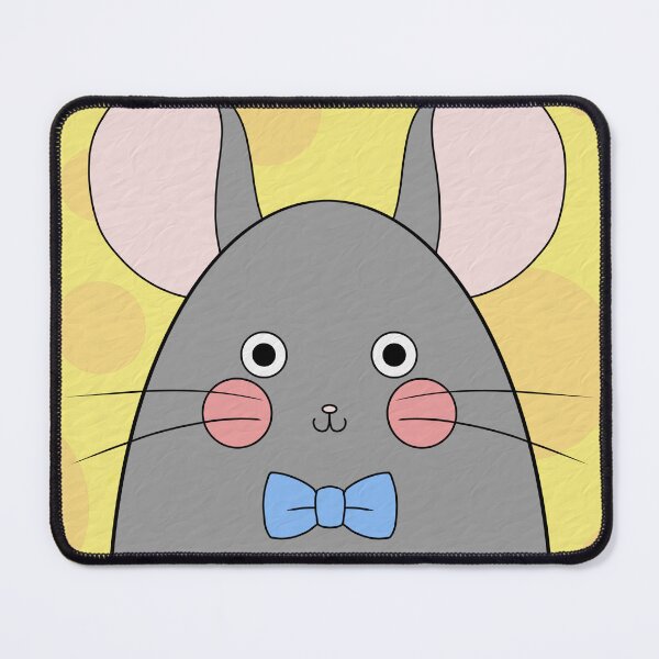Item preview, Cheesy Cheese Bow Tie Mouse  designed and sold by limonlaur.