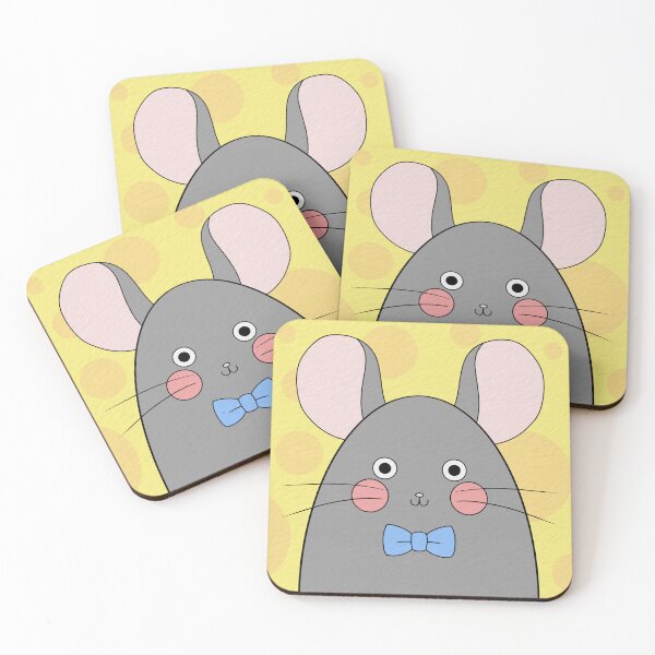 Item preview, Cheesy Cheese Bow Tie Mouse  designed and sold by limonlaur.