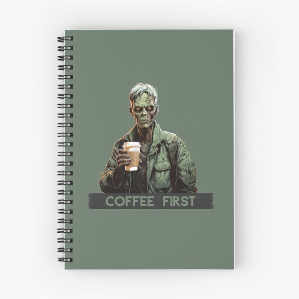 Item preview, Zombie with Coffee to go  - Halloween designed and sold by IFIOgirl.