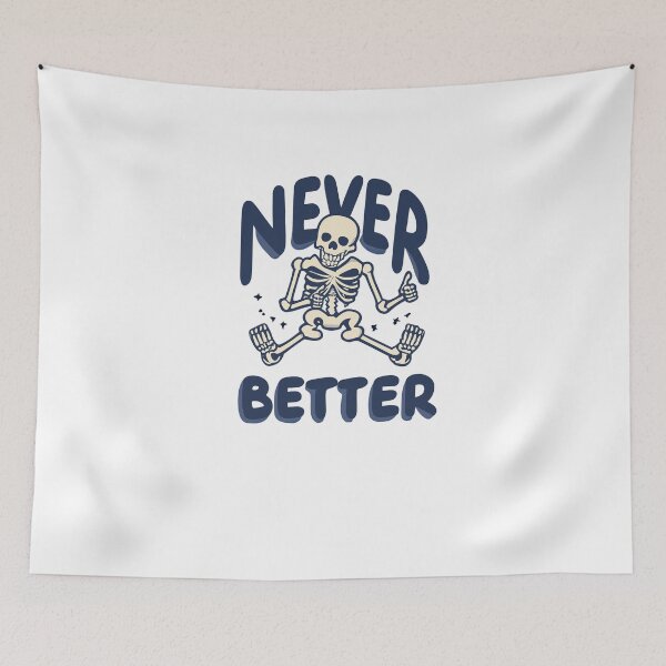 Item preview, Never better skeleton designed and sold by SimpliText.