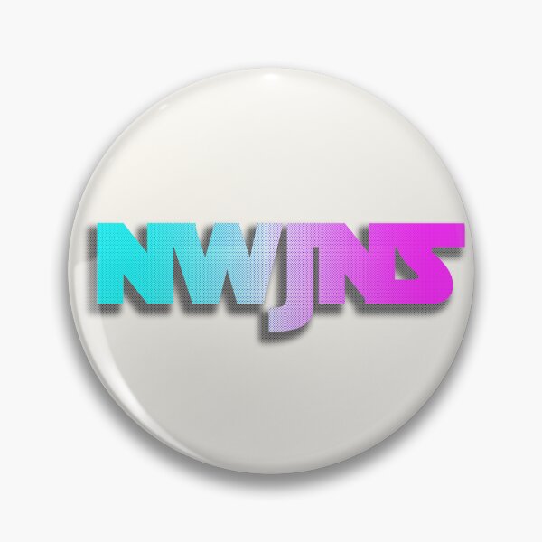 Item preview, Newjeans logo NWJNS kpop Y2K aesthetic/ Pink Blue Gradient designed and sold by SoloAutenica.