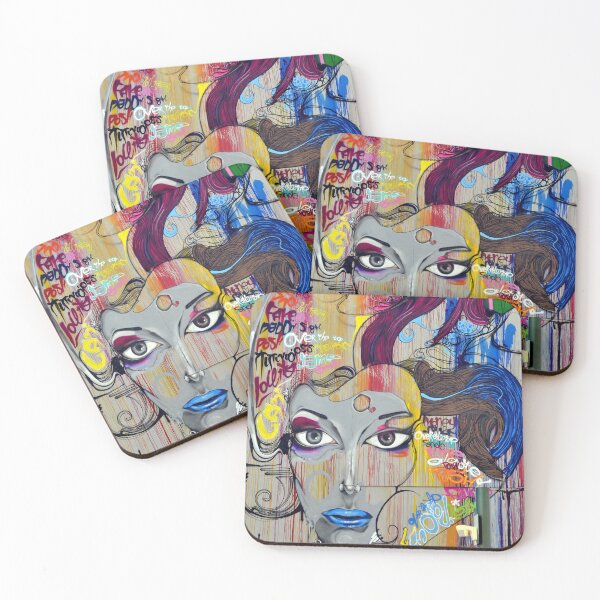 Item preview, Graceful Reflections: A Stunning Artwork of a Lady's Face designed and sold by Indianrocks.